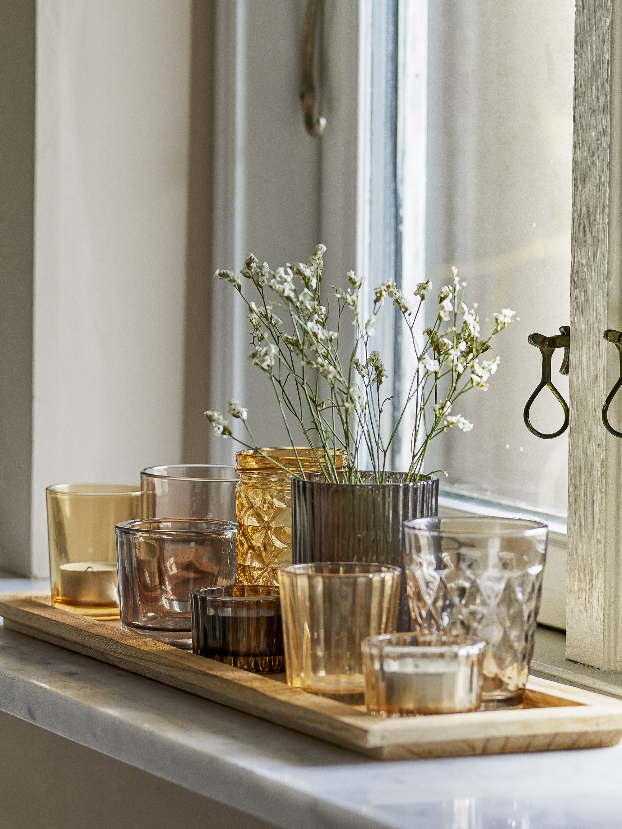 Bloomingville Sanga sfeerlicht set bruin 56cm kopen? - Het Adres