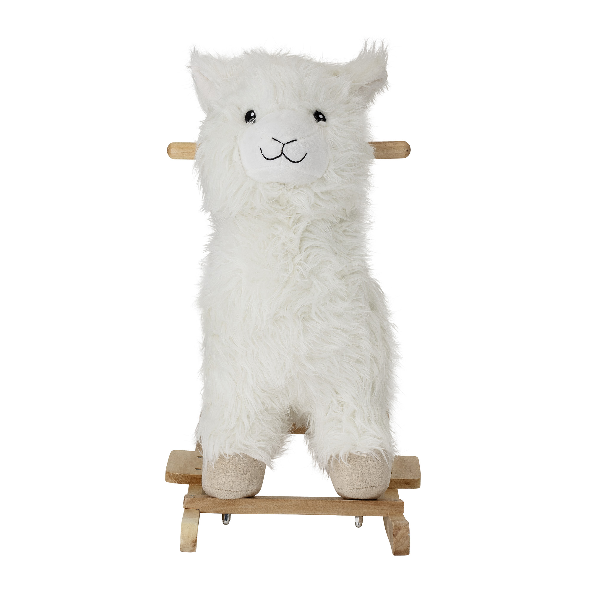Kinto Rocking Toy, Lama, White, Polyester