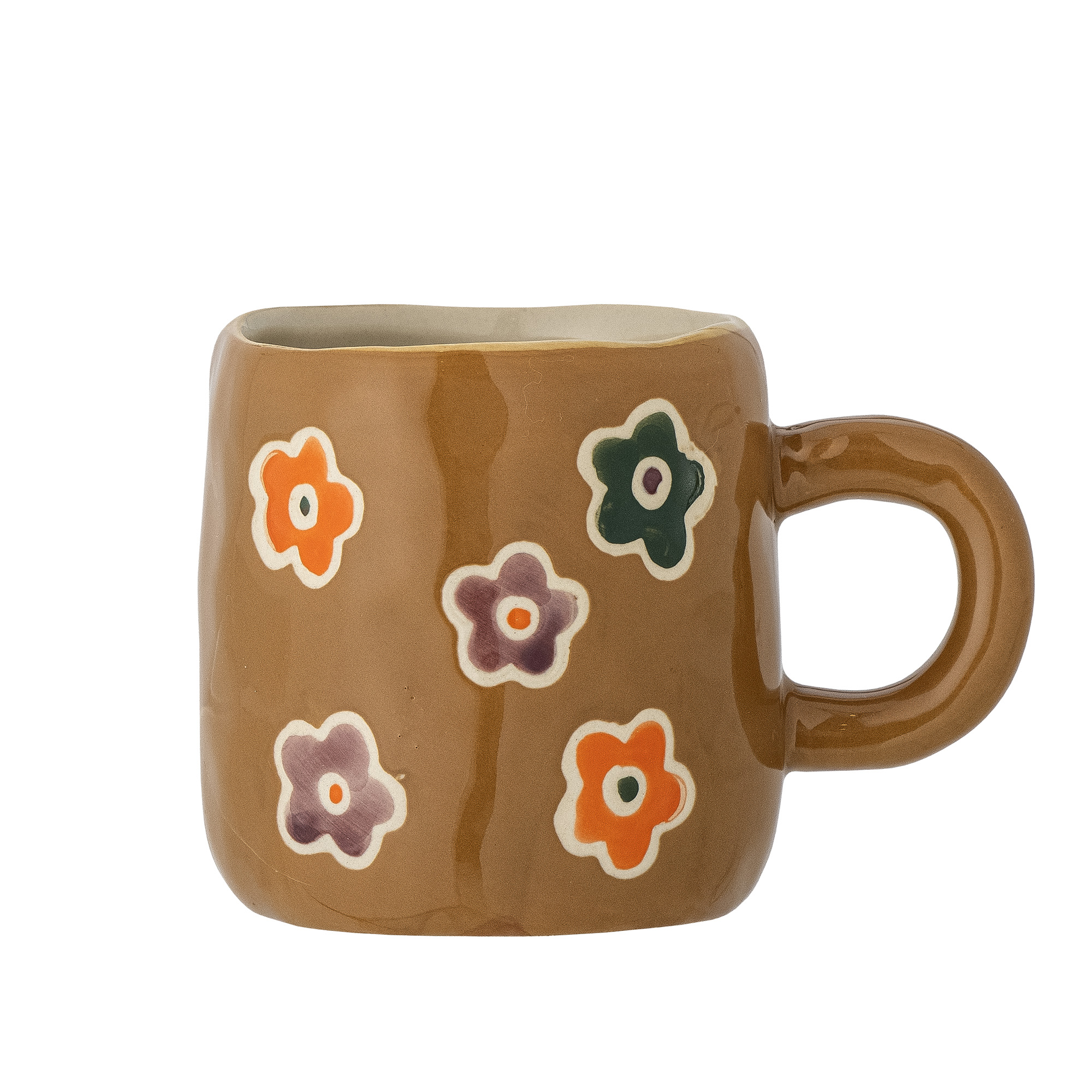 Addy Cup, Green, Stoneware