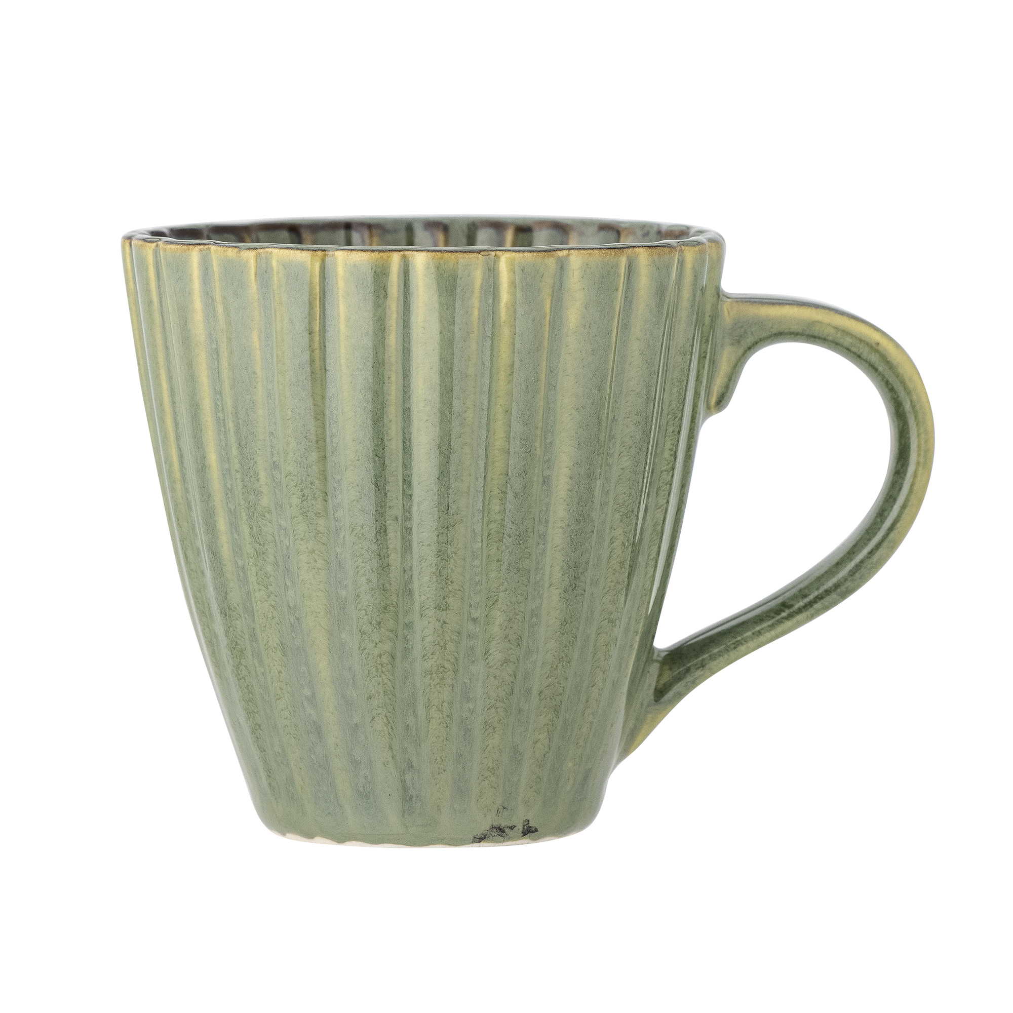 Addy Cup, Green, Stoneware