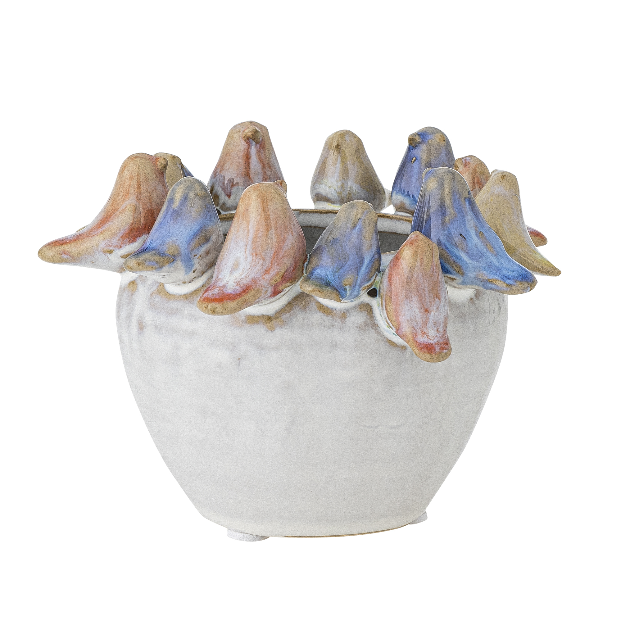 Eanna Flowerpot, Multi, Stoneware