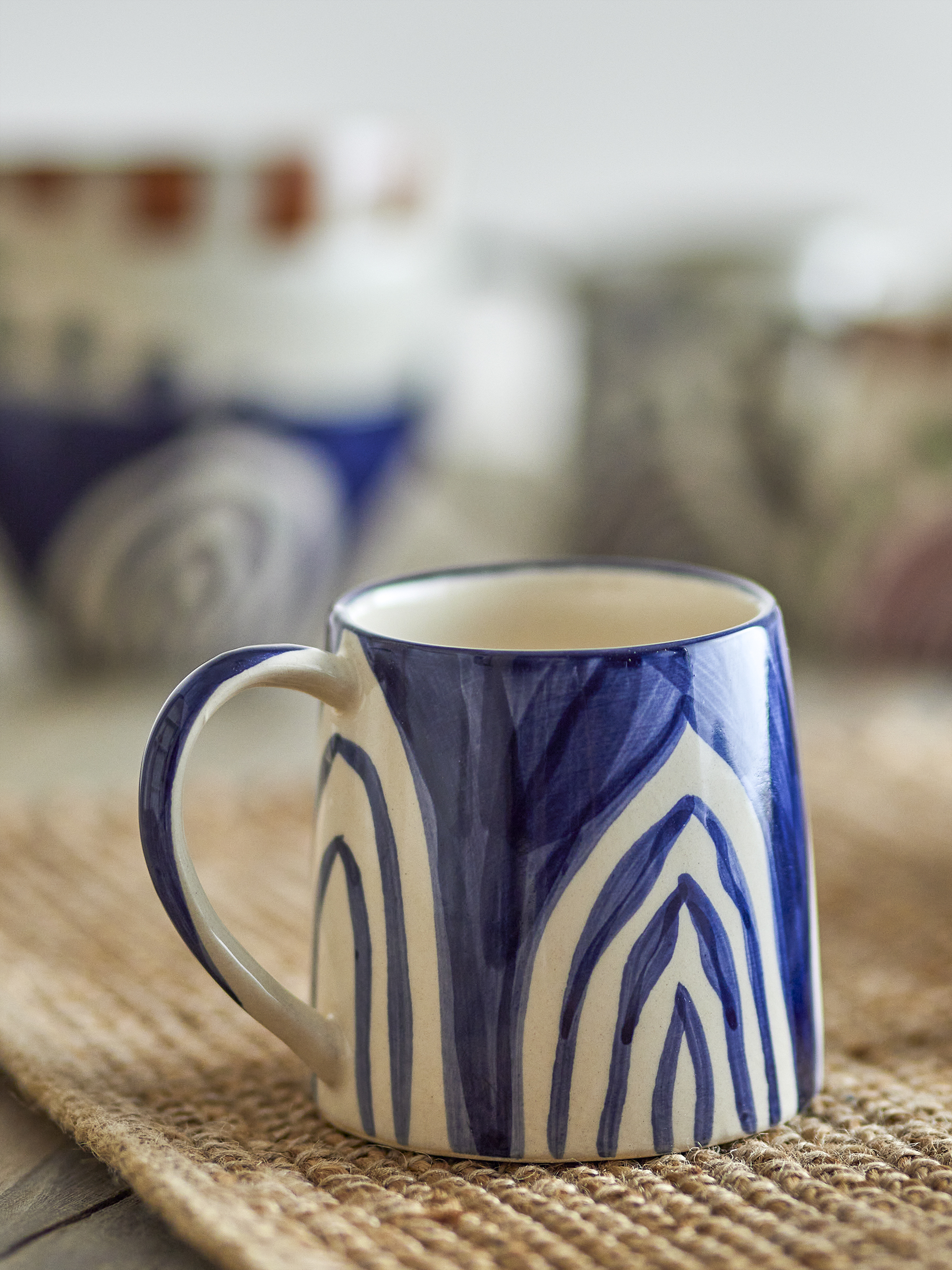 Tasse Les Gremlins En Céramique Bleue - Marque Grimlins - Neuf Sous Emballage - Fabriqué En France