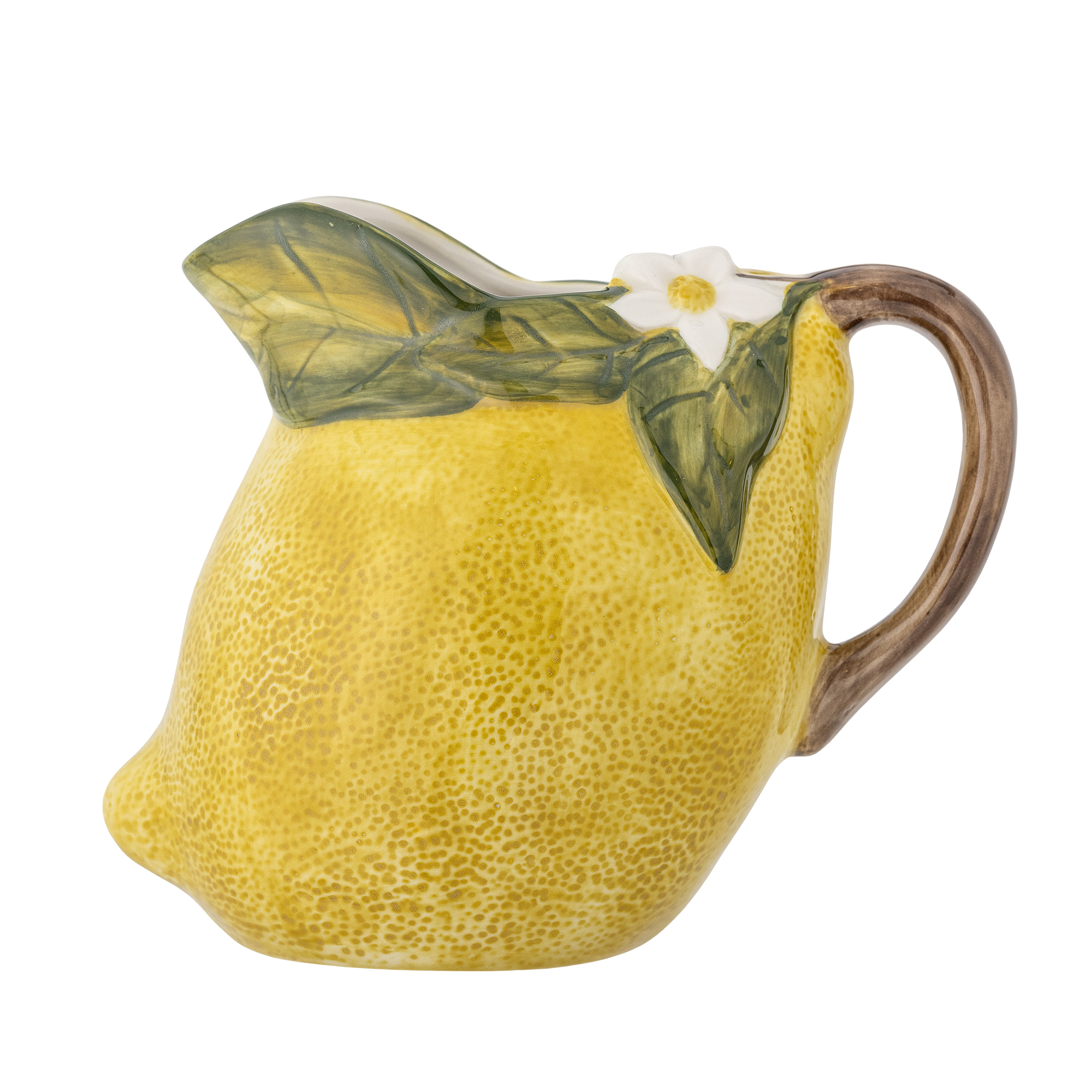 Limone Jug, Yellow, Stoneware