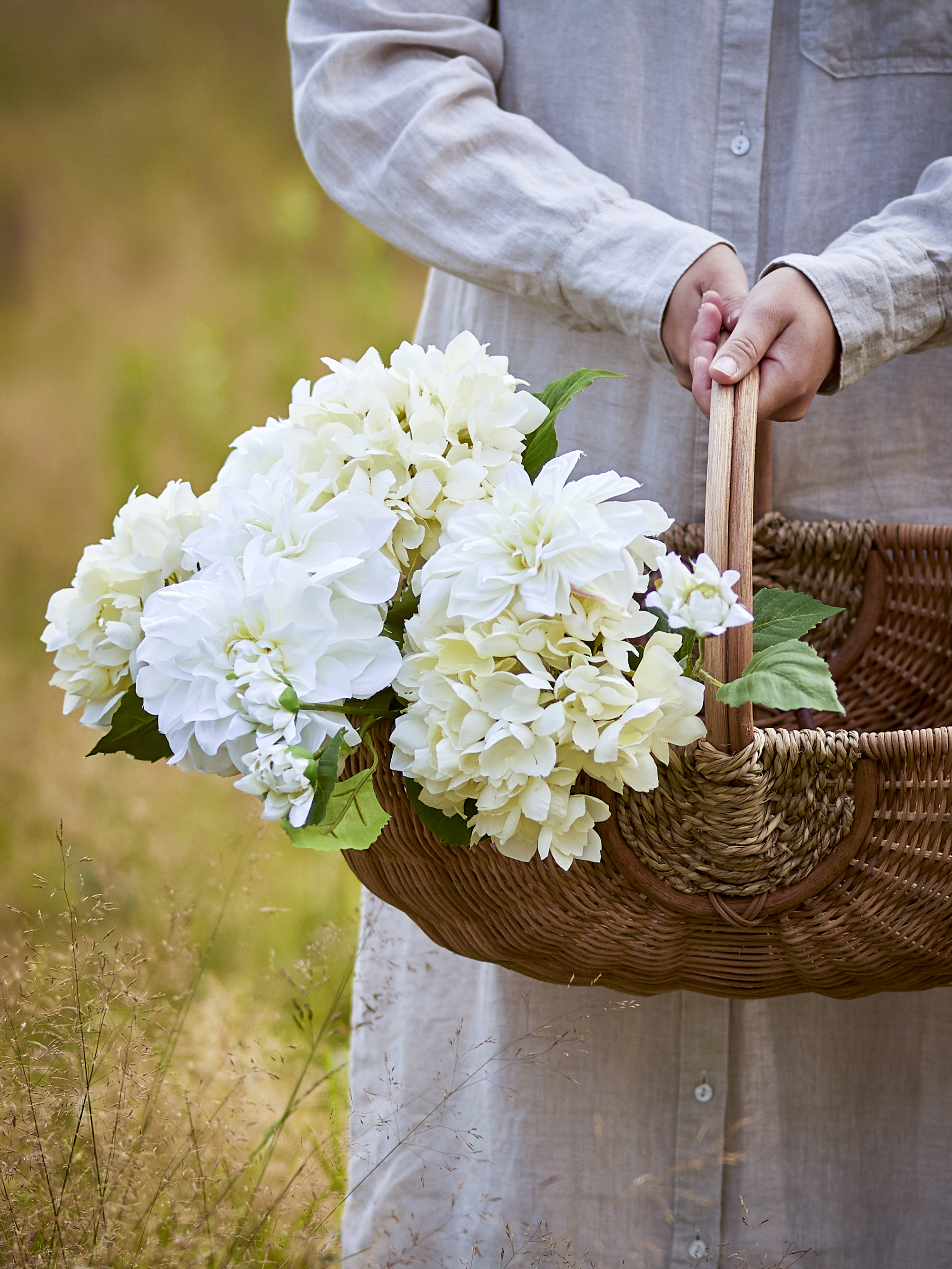 Foxtail Stem, White, Artificial Flowers