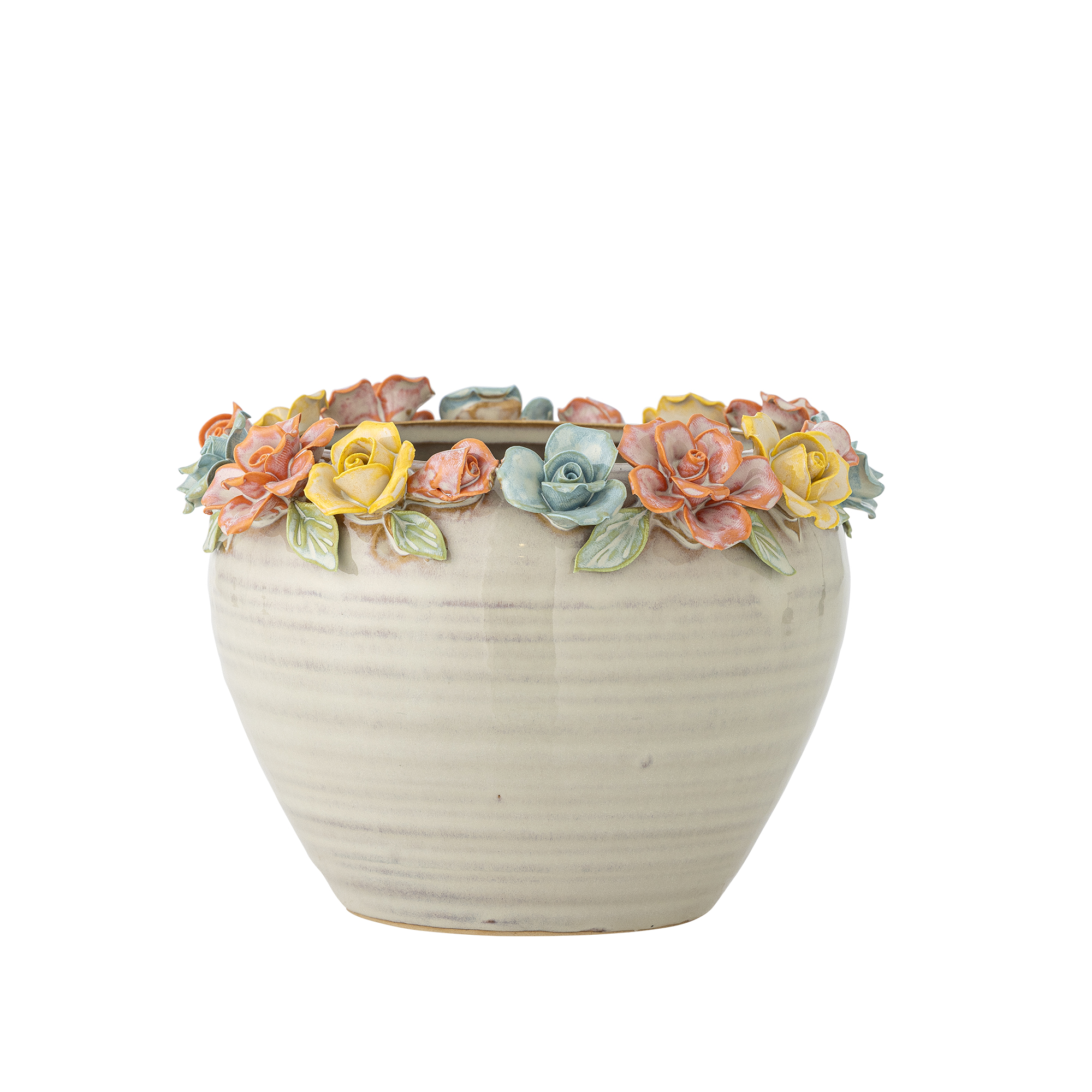 Eanna Flowerpot, Multi, Stoneware