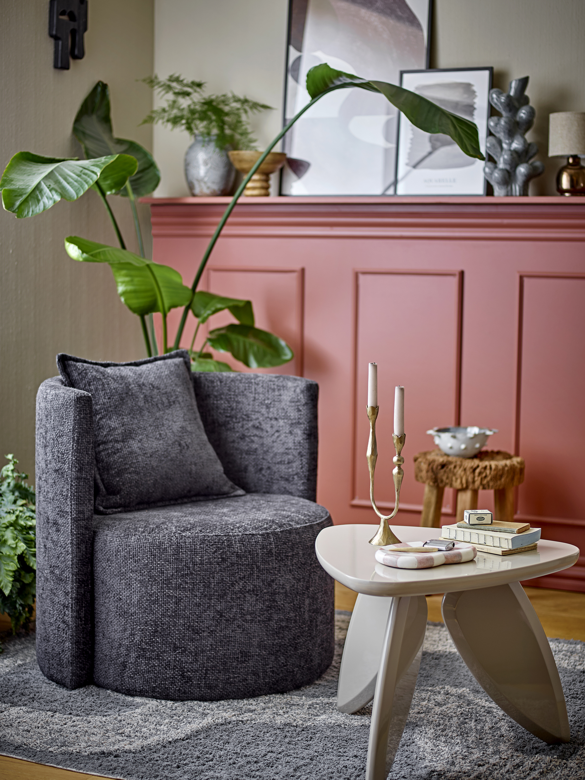 Morris Lounge Chair, Grey, FSC®100% Plywood