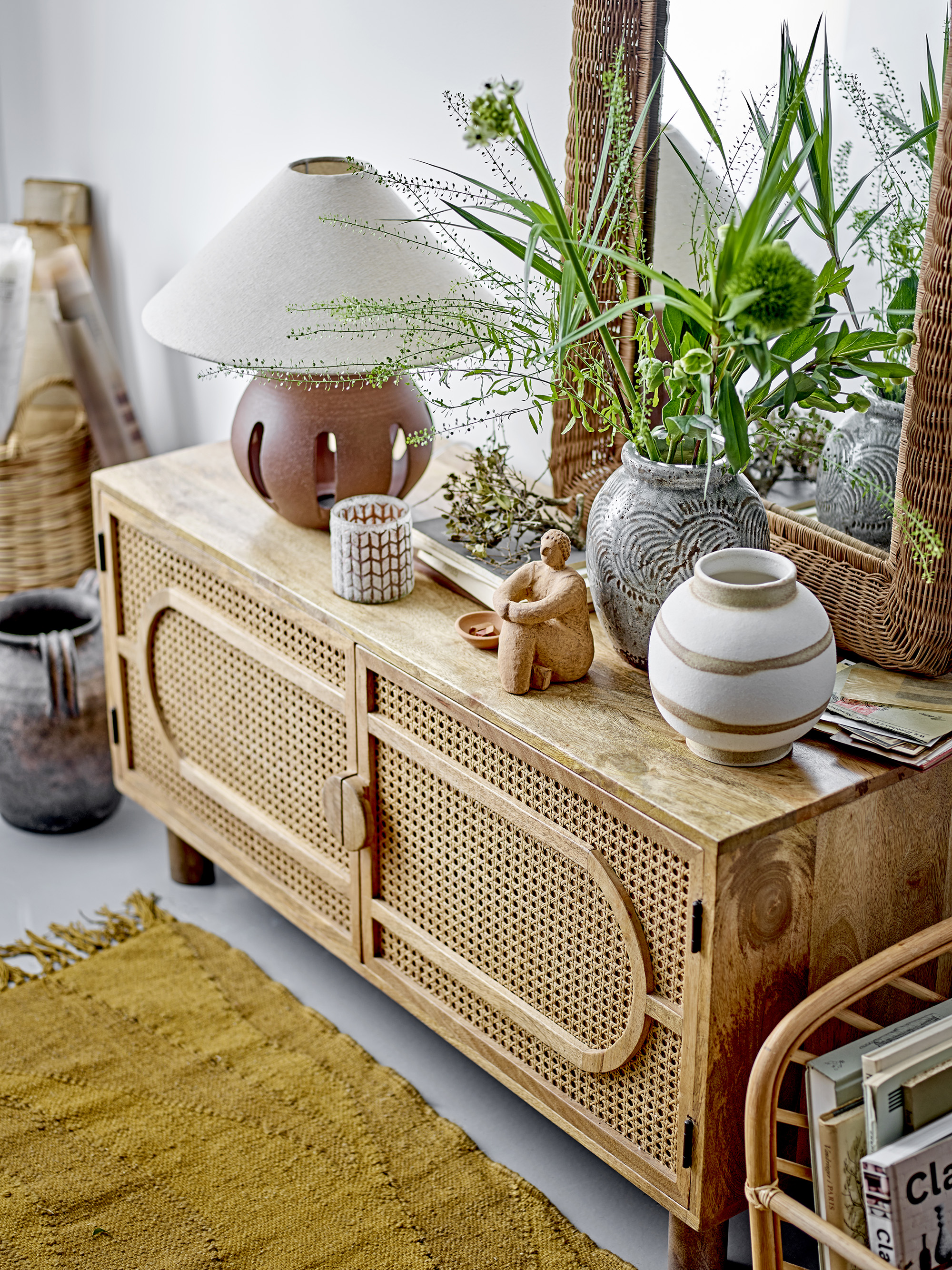 Bloomingville table shop lamp terracotta