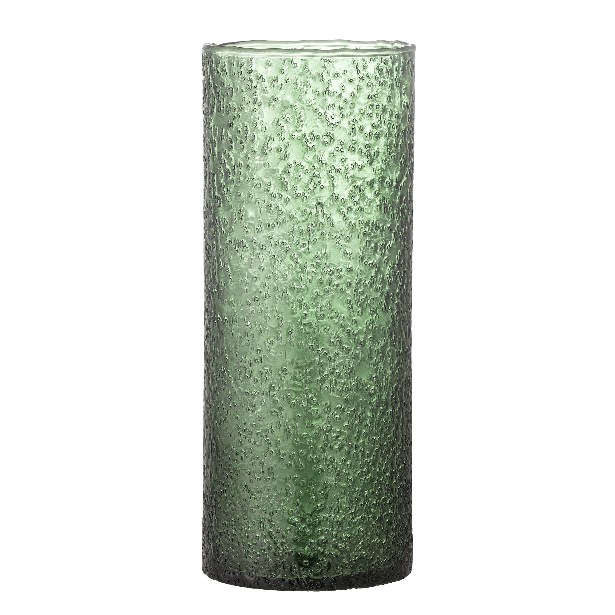 made in italy 花瓶 Zenta Vase, Green, Recycled Glass