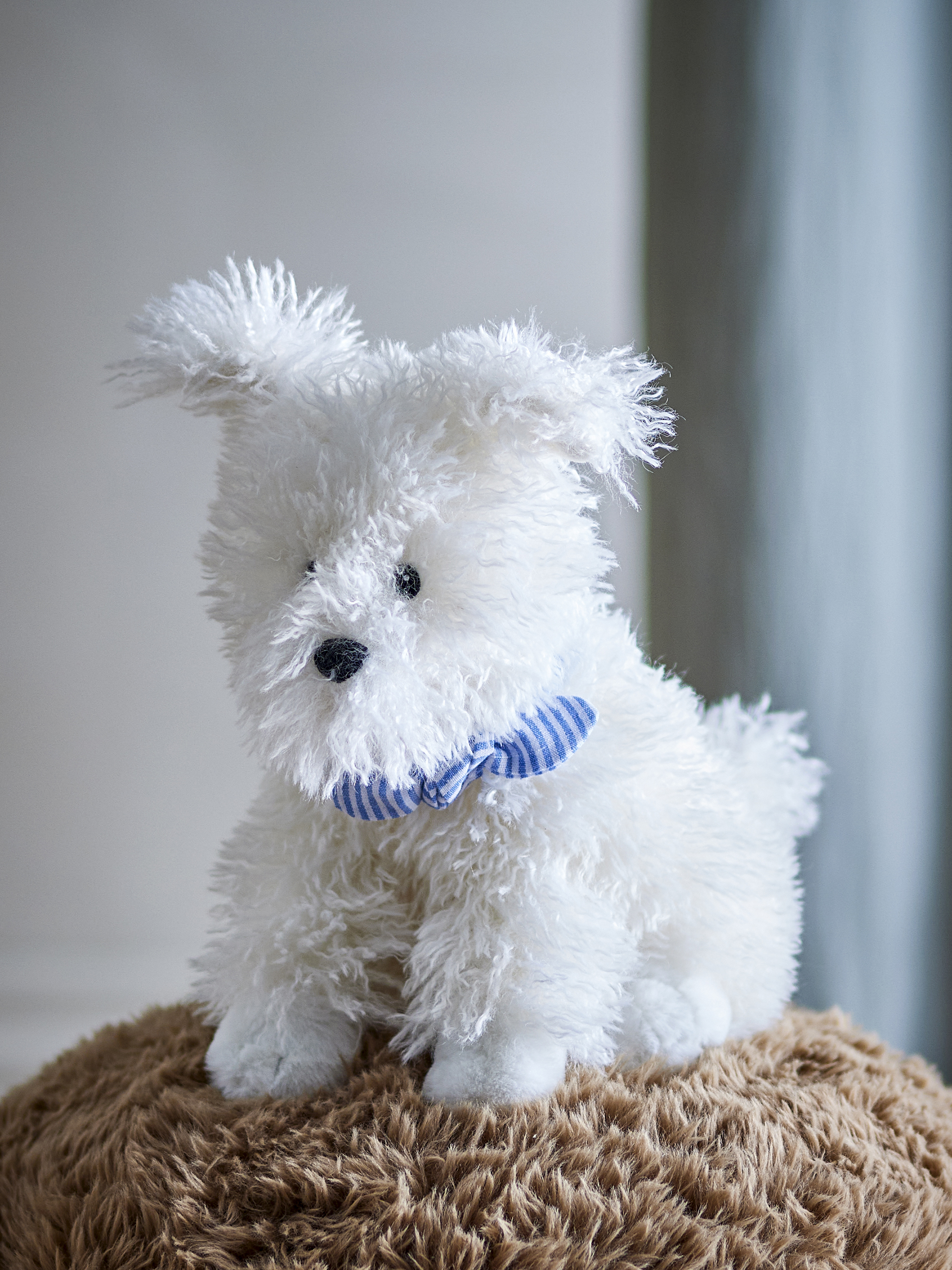 Dolly Soft toy, White, Polyester