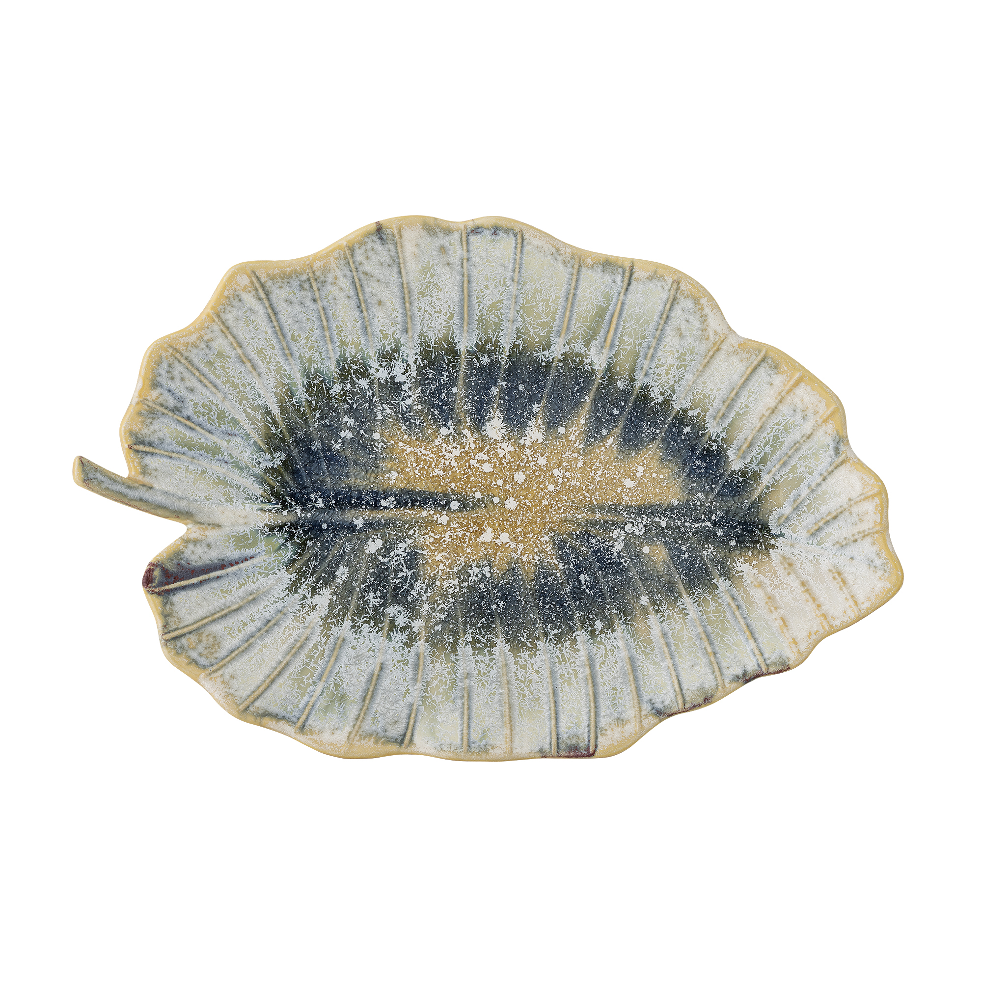 Dorreen Serving Plate, Blue, Stoneware