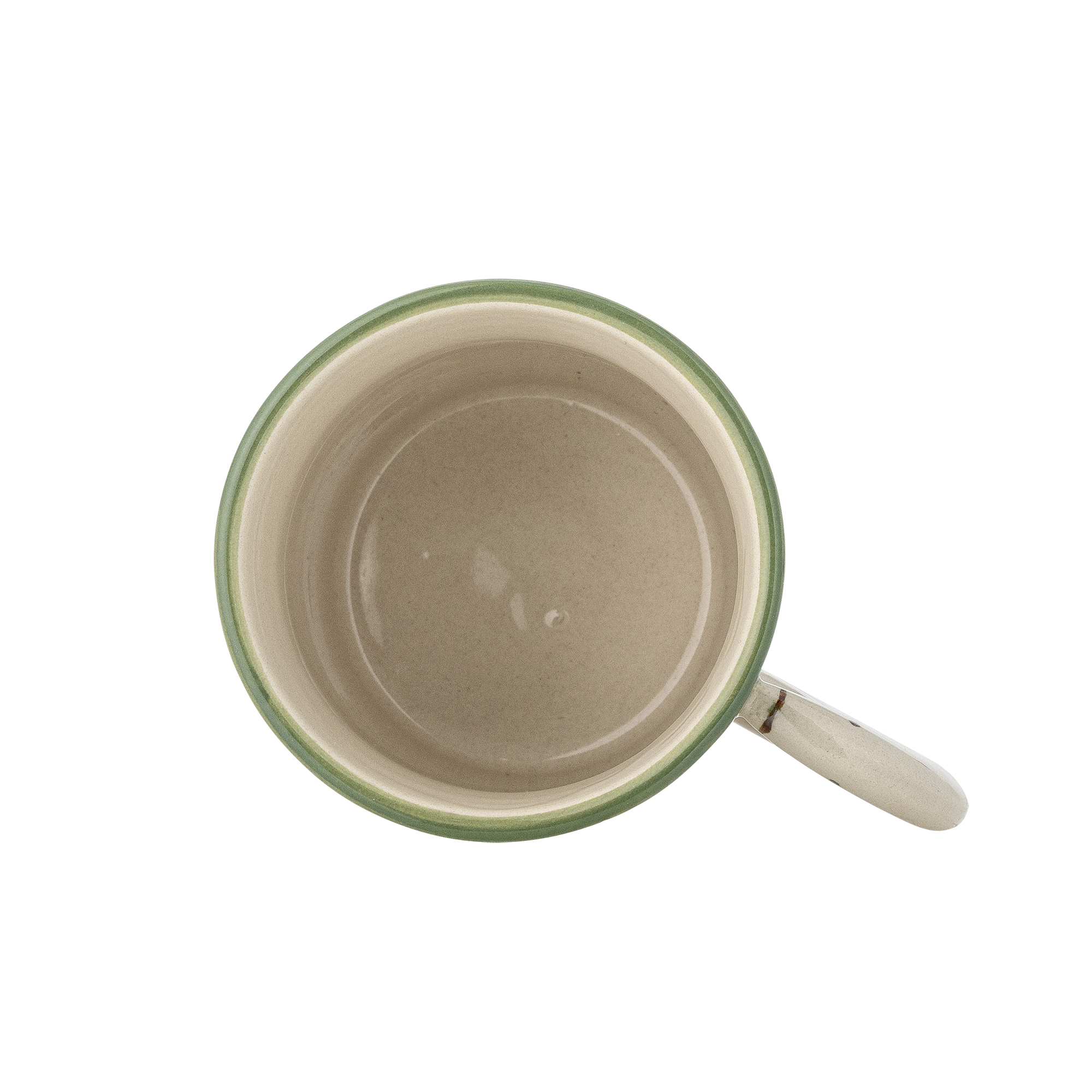 Hezha Cup, Green, Stoneware