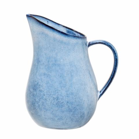 Sandrine Jug, Blue, Stoneware