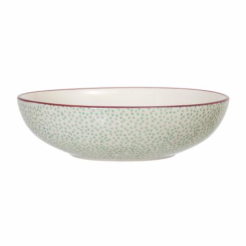 Patrizia Bowl, Green, Stoneware