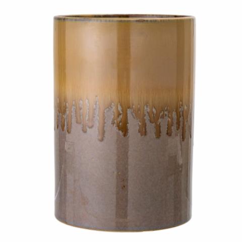 Zabri Vase, Brown, Stoneware