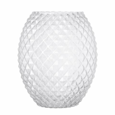 Mitt Vase, Clear, Glass