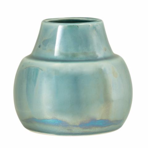Gytte Vase, Blue, Stoneware