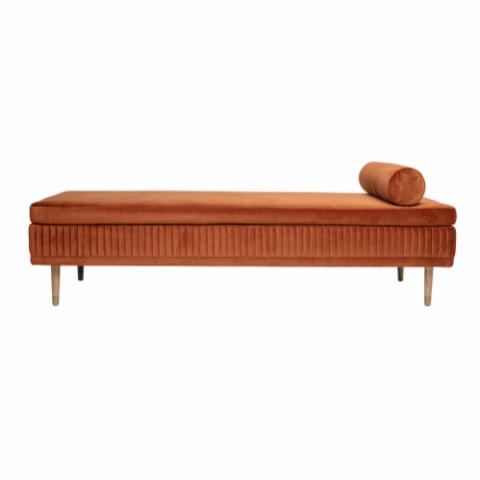 Hailey Daybed, Brown, Polyester