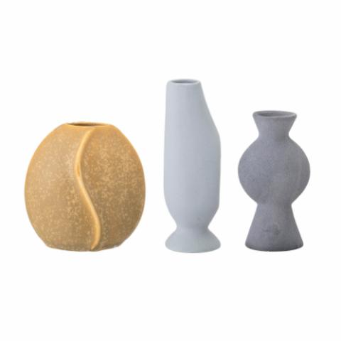 Miacecilia Vase, Yellow, Stoneware