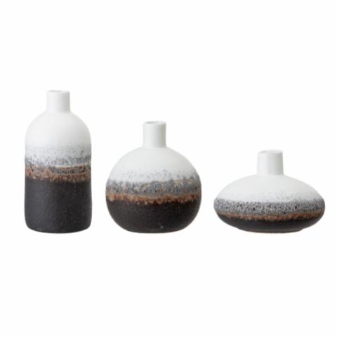 Harislava Vase, Black, Stoneware