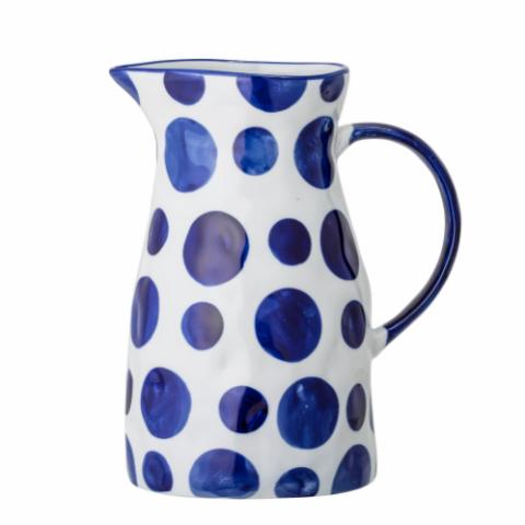 Begonia Jug, Blue, Porcelain