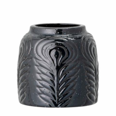 Itiel Vase, Black, Stoneware