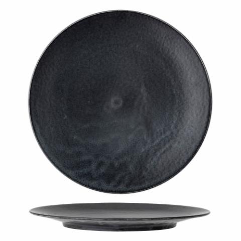 Yoko Plate, Black, Porcelain