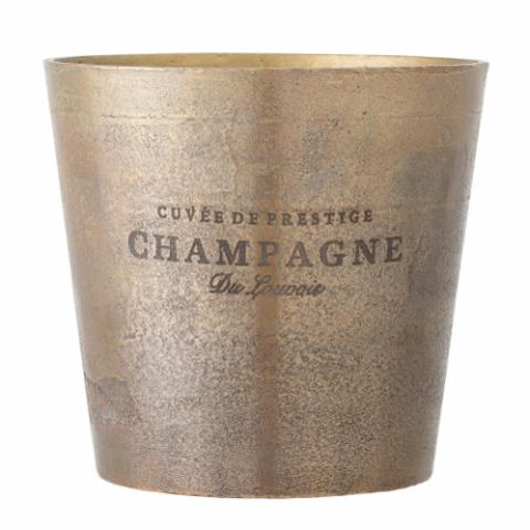 Arissa Champagne Bowl, Brass, Aluminum