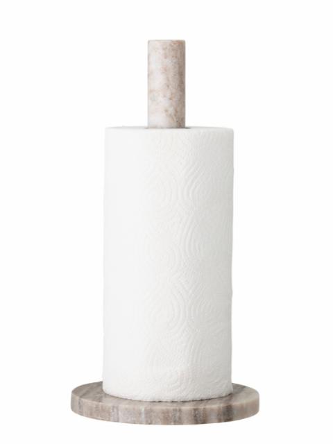 Emy Kitchen Paper Stand, Nature, Marble