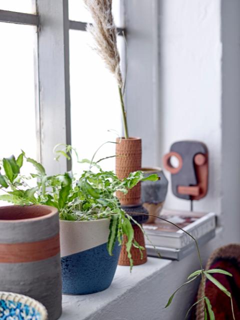 Ibina Flowerpot, Hanging, Yellow, Stoneware