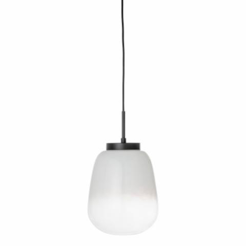 Ece Pendant Lamp, White, Glass