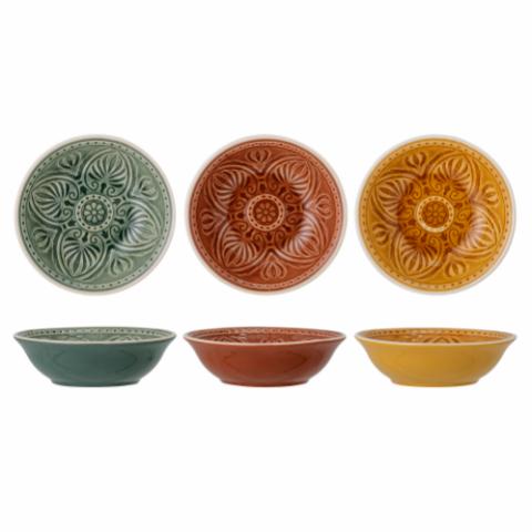 Rani Plate, Green, Stoneware