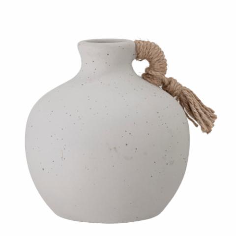 Kapi Deco Vase, Grey, Ceramic