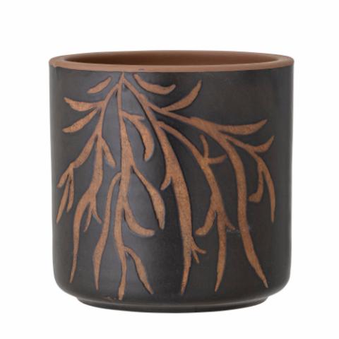 Dres Deco Flowerpot, Brown, Terracotta