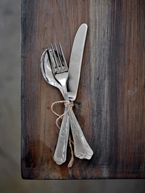 Tilly Cutlery, Silver, Stainless Steel