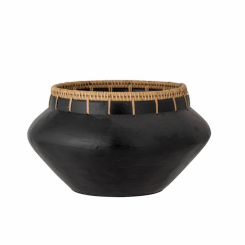 Dixon Deco Bowl, Black, Terracotta