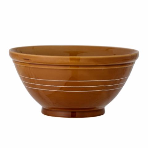 Lynett Bowl, Brown, Stoneware