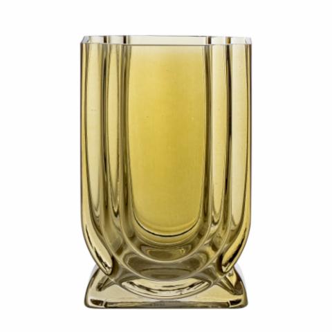 Issey Vase, Green, Glass