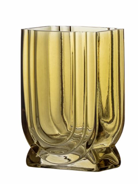 Issey Vase, Grün, Glas