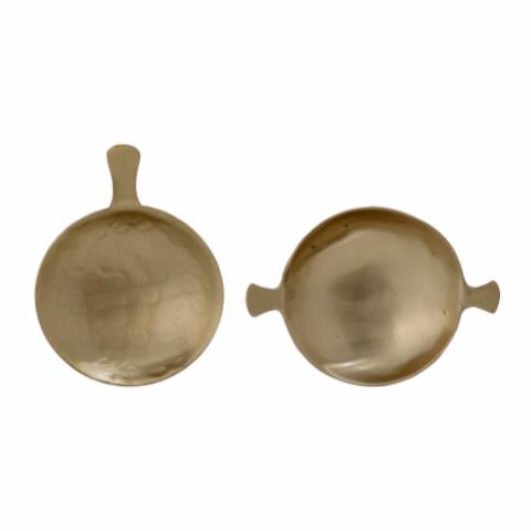 Hugin Bowl, Gold, Brass