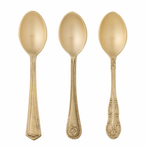 Meloua Spoon, Gold, Brass