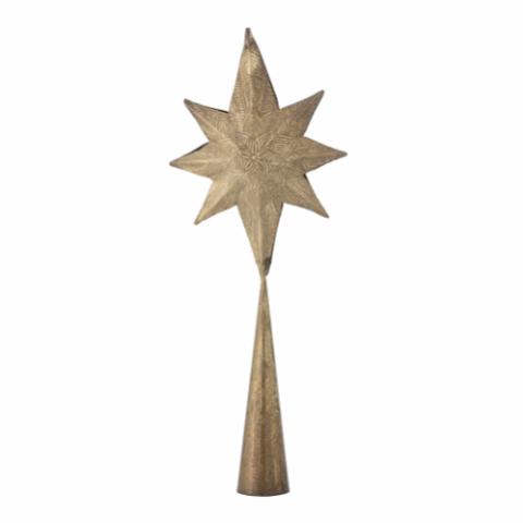 Avion Étoile pour sapin de Noël, Bronze, Métal