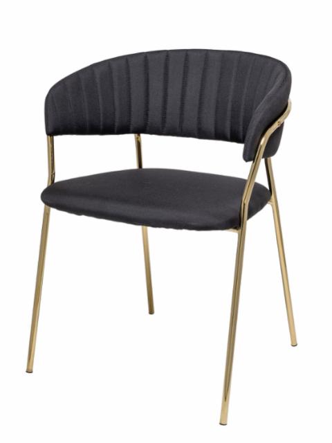 Form Dining Chair, Black, Polyester